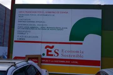 Un punto verde para ponerse rojo en Telde (Foto TA)