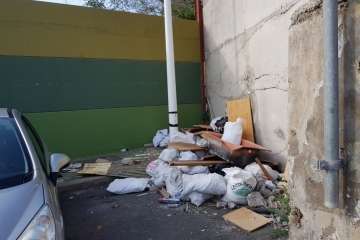 Un punto verde para ponerse rojo en Telde (Foto TA)