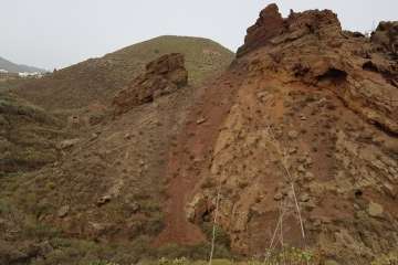 El Barranco de Tundidor (Telde), al golpito (Foto TA)