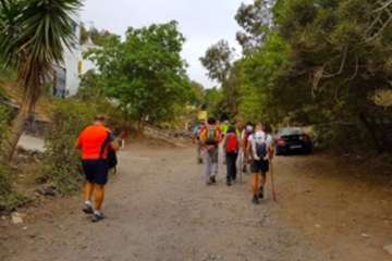 El Barranco de Tundidor (Telde), al golpito (Foto TA)