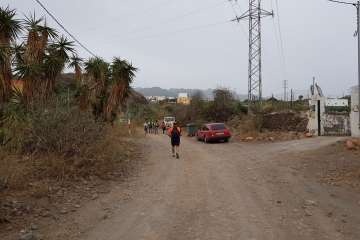 El Barranco de Tundidor (Telde), al golpito (Foto TA)