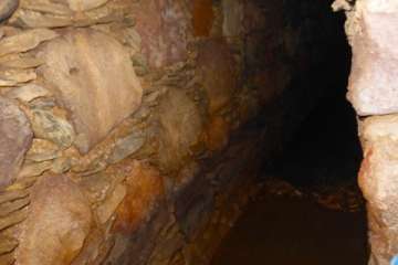 Ruta de Turcón por las estructuras hidráulicas de Las Tirajanas (Foto TA)