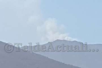  Incendio en la cumbre de la Isla, próximo a Cazadores-Telde (Foto TA)