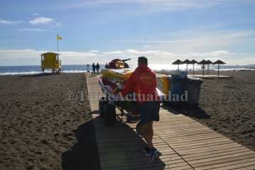 Melenara estrena caseta de vigilancia (Foto TA)