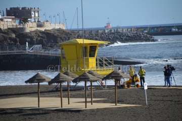 Melenara estrena caseta de vigilancia (Foto TA)