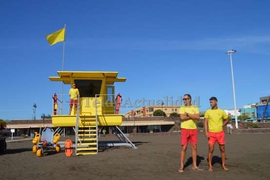 Melenara estrena caseta de vigilancia (Foto TA)