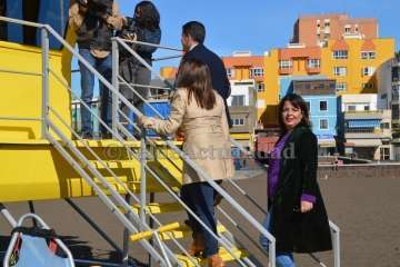 Melenara estrena caseta de vigilancia (Foto TA)