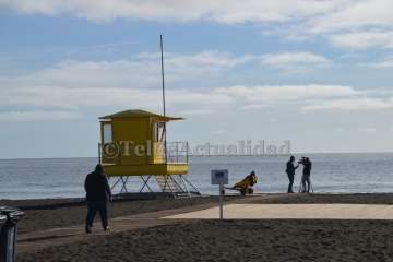 Melenara estrena caseta de vigilancia (Foto TA)