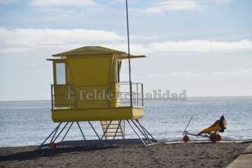 Melenara estrena caseta de vigilancia (Foto TA)