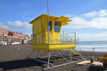 Melenara estrena caseta de vigilancia (Foto TA)