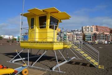 Melenara estrena caseta de vigilancia (Foto TA)