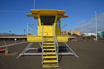 Melenara estrena caseta de vigilancia (Foto TA)