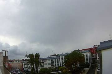 El cielo se encapota en Telde y se empiezan a escuchar los primeros truenos (Foto TA)