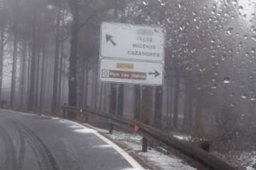 Jornada desapacible en la cumbre (Foto TA)