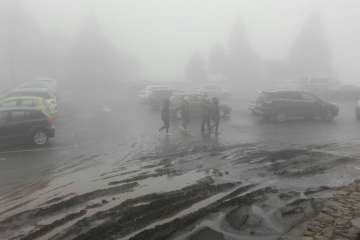 Jornada desapacible en la cumbre (Foto TA)