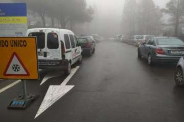 Jornada desapacible en la cumbre (Foto TA)