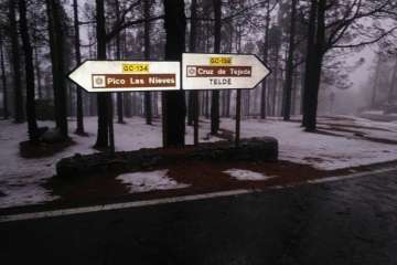 Otro día desapacible en la cumbre (Foto TA)