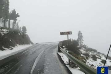 Las condiciones siguen siendo muy desfavorables para circular por la cumbre (Foto TA)