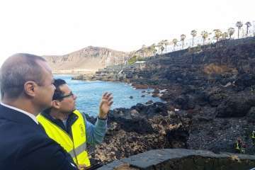 El alcalde Augusto Hidalgo y varios responsables de la capital se han desplazado a la zona (Foto TA)