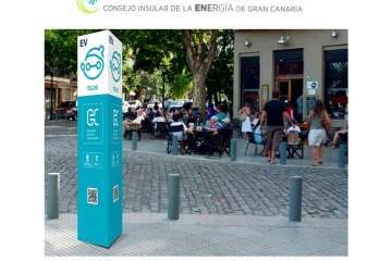 Presentación de la red insular de recarga rápida para vehículos eléctricos (Foto TA)