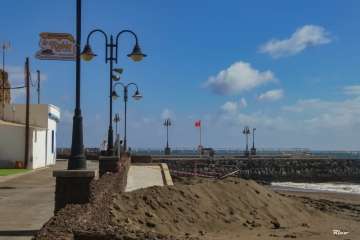 Costas ultima la construcción de una rampa de acceso a Melenara-Telde (Foto Antonio Rico)