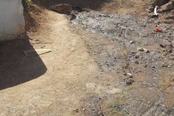 Importante pérdida de agua en el Valle de Jinámar-Telde (Foto TA)