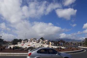 La borrasca atlántica se acerca a Canarias por el oeste y 'tocará' Telde en 5-6 horas (Foto Miguel Ángel Santana LM 163 Telde)