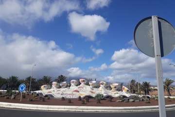 La borrasca atlántica se acerca a Canarias por el oeste y 'tocará' Telde en 5-6 horas (Foto Miguel Ángel Santana LM 163 Telde)