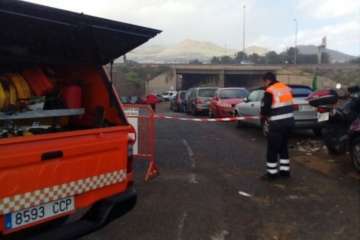 Tareas preventivas de Protección Civil en Telde (Foto TA)