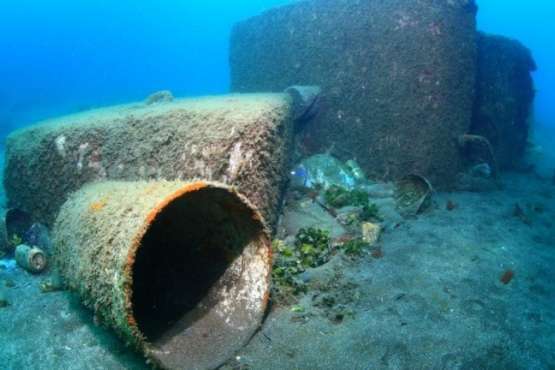 La basura amenaza a los fondos marinos de Telde (Foto IV Open FotoSub Telde)