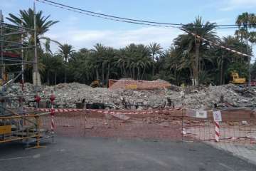 Turcón pide la paralización de unas obras de RIU en el Palmeral de Maspalomas (Foto cedida por Turcón)