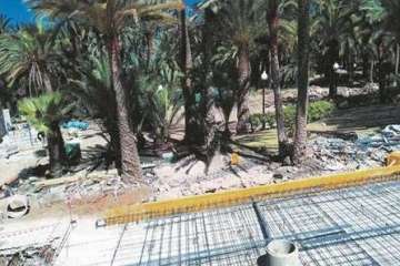 Turcón pide la paralización de unas obras de RIU en el Palmeral de Maspalomas (Foto cedida por Turcón)