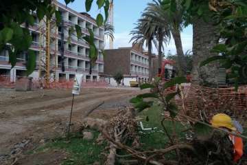 Turcón pide la paralización de unas obras de RIU en el Palmeral de Maspalomas (Foto cedida por Turcón)