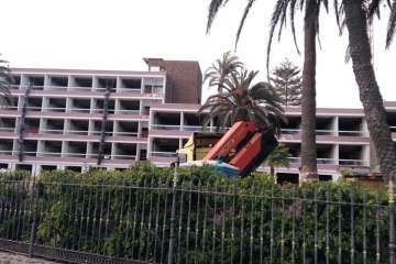 Turcón pide la paralización de unas obras de RIU en el Palmeral de Maspalomas (Foto cedida por Turcón)