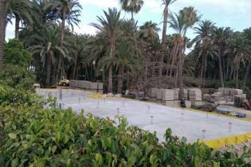 Turcón pide la paralización de unas obras de RIU en el Palmeral de Maspalomas (Foto cedida por Turcón)