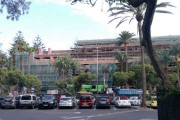 Turcón pide la paralización de unas obras de RIU en el Palmeral de Maspalomas (Foto cedida por Turcón)