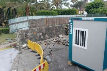 Turcón pide la paralización de unas obras de RIU en el Palmeral de Maspalomas (Foto cedida por Turcón)