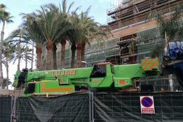 Turcón pide la paralización de unas obras de RIU en el Palmeral de Maspalomas (Foto cedida por Turcón)