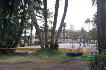 Turcón pide la paralización de unas obras de RIU en el Palmeral de Maspalomas (Foto cedida por Turcón)