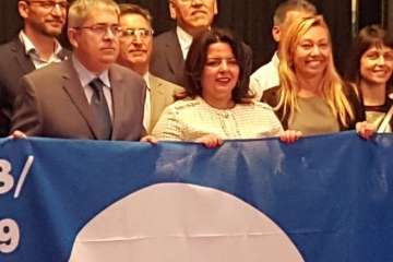 Telde recibe sus cuatro Banderas Azules (Foto TA)