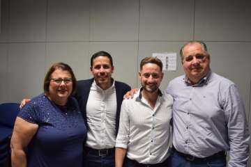 Presentación del corredor paisajístico de Los Cernícalos a La Laja (Foto TA)