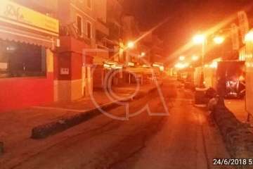 Trabajos de limpieza en la playa de Melenara tras la Noche de San Juan (Foto TA)