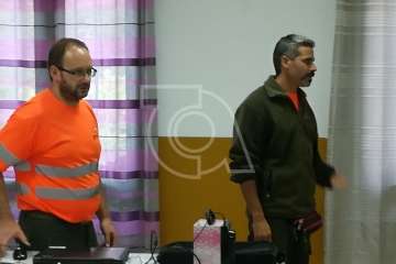 La Gavia se informa sobre la culebra real (Foto TA)