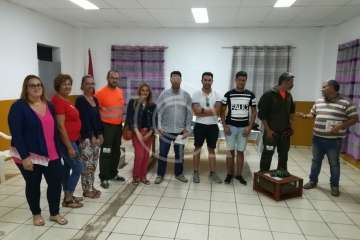 La Gavia se informa sobre la culebra real (Foto TA)