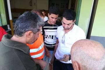 La Gavia se informa sobre la culebra real (Foto TA)