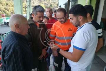 La Gavia se informa sobre la culebra real (Foto TA)