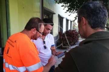 La Gavia se informa sobre la culebra real (Foto TA)