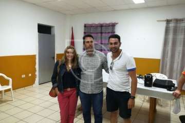 La Gavia se informa sobre la culebra real (Foto TA)