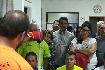 La Gavia se informa sobre la culebra real (Foto TA)