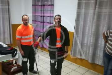 La Gavia se informa sobre la culebra real (Foto TA)